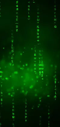 Looking for a high-tech and intense live phone wallpaper? Look no further than this digital rendering! With a classic green background, iconic symbols, and flashing lights, this wallpaper evokes the world of espionage and gadgetry