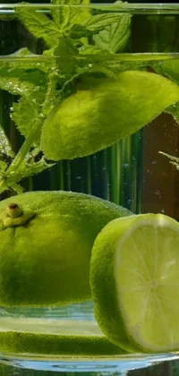 Green Fruit Citrus Live Wallpaper