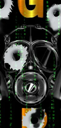 Green Light Font Live Wallpaper