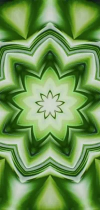Green Line Terrestrial Plant Live Wallpaper