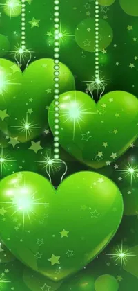 Green Liquid Light Live Wallpaper