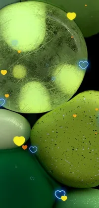 Green Liquid Organism Live Wallpaper