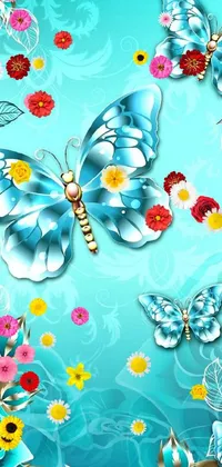 Green Pollinator Azure Live Wallpaper