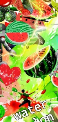 Green Recipe Fruit Live Wallpaper