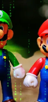 mario and Luigi  Live Wallpaper