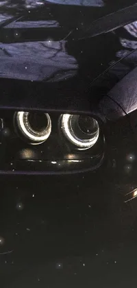 headlights at night wallpaper