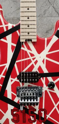 Guitar Accessory Font Red Live Wallpaper