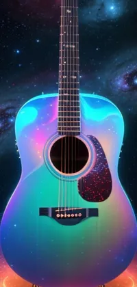Guitar Light Musical Instrument Live Wallpaper