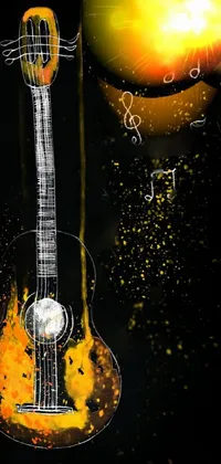 Guitar Musical Instrument String Instrument Live Wallpaper