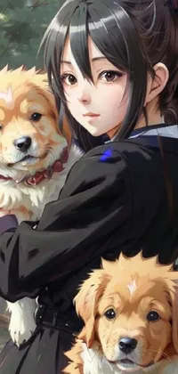 Hair Dog Hairstyle Live Wallpaper