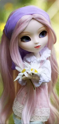 Hair Doll Toy Live Wallpaper