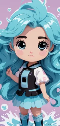 Hair Hairstyle Cartoon Live Wallpaper