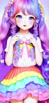 Hair Hairstyle Doll Live Wallpaper