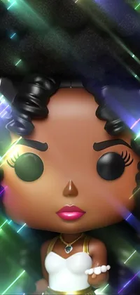 Hair Head Cartoon Live Wallpaper