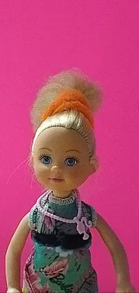 Hair Head Doll Live Wallpaper