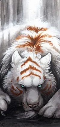 Hair Head Siberian Tiger Live Wallpaper
