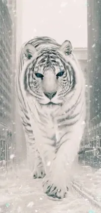 Hair Head Siberian Tiger Live Wallpaper