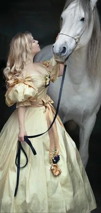 Hair Horse Dress Live Wallpaper