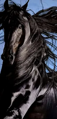 Hair Horse Head Live Wallpaper