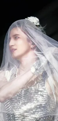 Hair Wedding Dress Eye Live Wallpaper