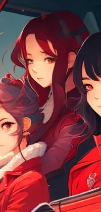 Hairstyle Cartoon Facial Expression Live Wallpaper