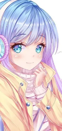 Kawaii Anime Girl Wallpaper for Android - Download