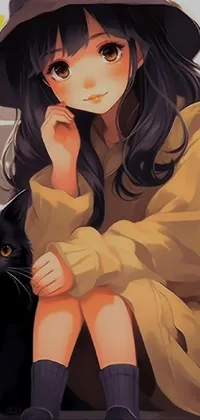 Hairstyle Cat Eye Live Wallpaper