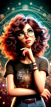 Hairstyle Eye Vision Care Live Wallpaper