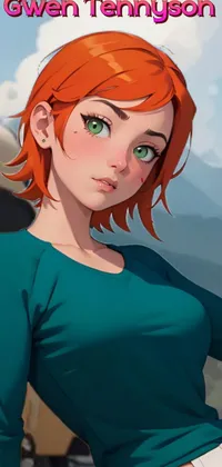Hairstyle Facial Expression Cartoon Live Wallpaper