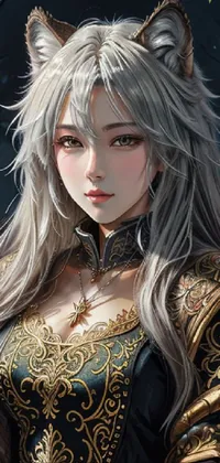 Hairstyle Human Body Breastplate Live Wallpaper