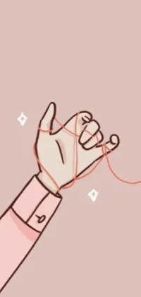Hand Arm Gesture Live Wallpaper