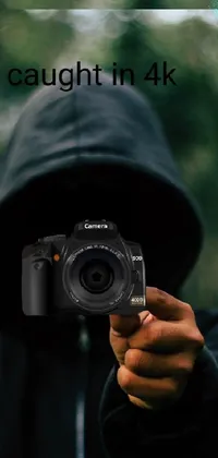 Hand Camera Lens Cameras & Optics Live Wallpaper