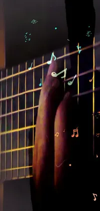 Hand Guitar Accessory Human Body Live Wallpaper