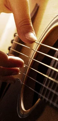 Hand Musical Instrument Guitar Live Wallpaper