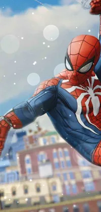 Hand Spider-man Cartoon Live Wallpaper