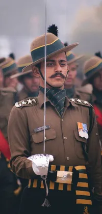 Hat Military Person Military Uniform Live Wallpaper