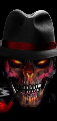 Hat Mouth Fedora Live Wallpaper