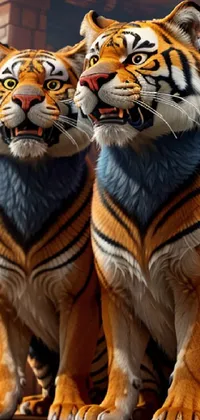 Head Bengal Tiger Photograph Live Wallpaper