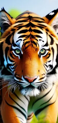 Hair Head Bengal Tiger Live Wallpaper - free download