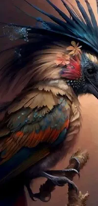 Head Bird Eye Live Wallpaper