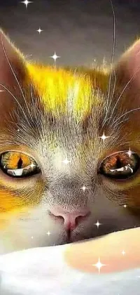 Head Cat Eye Live Wallpaper