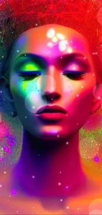 Head Colorfulness Eyebrow Live Wallpaper