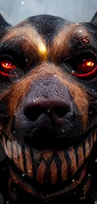 Head Dog Carnivore Live Wallpaper