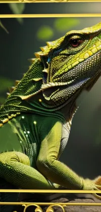 Head Eye Iguania Live Wallpaper
