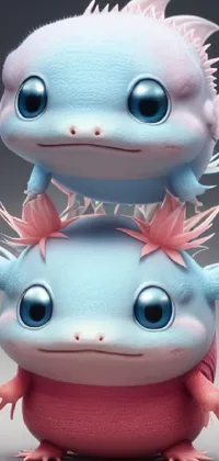 Tiny) Axolotl Avatar - Blue - Roblox