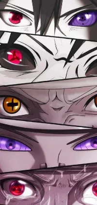 Naruto Eyes - Anime Naruto Eyes Poster Wallpaper Download