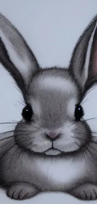 Head Rabbit Photograph Live Wallpaper