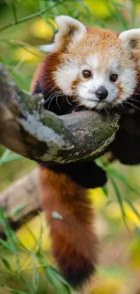 Head Red Panda Eye Live Wallpaper
