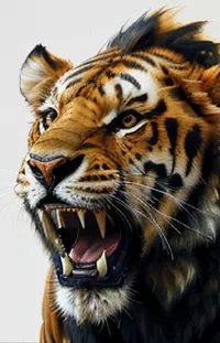 Head Roar Bengal Tiger Live Wallpaper