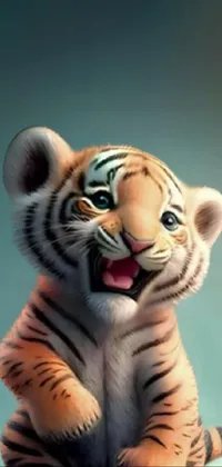 Head Siberian Tiger Tiger Live Wallpaper